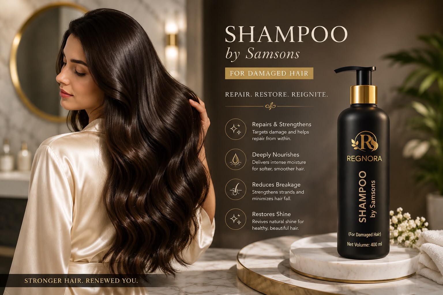Regnora Nourishing Hair Shampoo – 400ml