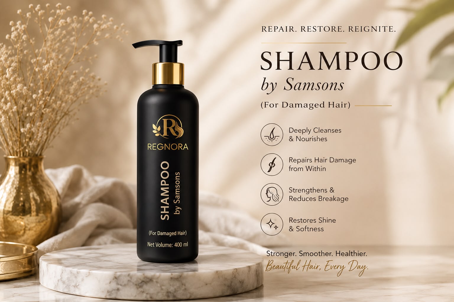 Regnora Nourishing Hair Shampoo – 400ml