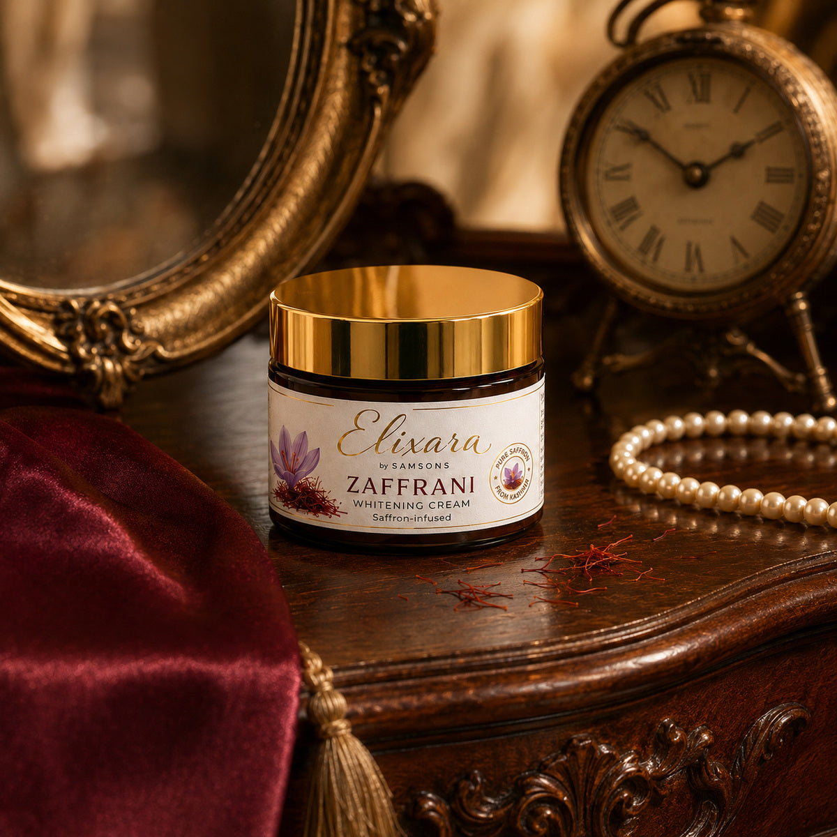 Elixara Zaffrani Whitening Cream